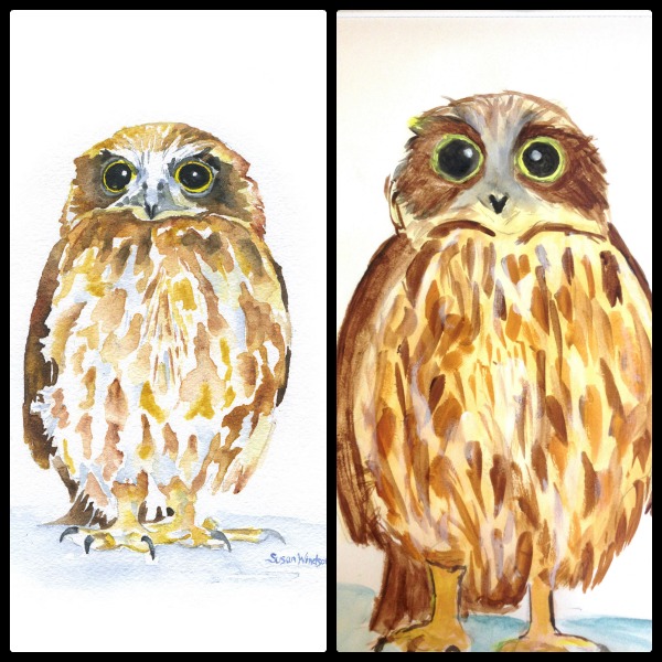 OwlWatercolor